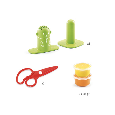 картинка Набор для лепки серии PLAY DOUGH "Парикмахерская" от магазина konik.ru