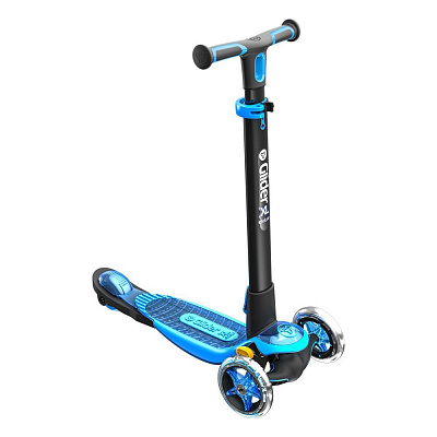 картинка Самокат модель Y Glider XL Deluxe, черно-синий от магазина konik.ru