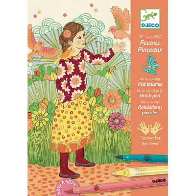 картинка Набор для творчества серии DRAWING & COLOURING "Зачарованный" от магазина konik.ru