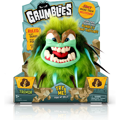 картинка Интерактивная игрушка Grumblies, Ворчун Тремор - серия 2 от магазина konik.ru