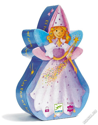 картинка Пазл "Фея и единорог" (36 дет.) от магазина konik.ru