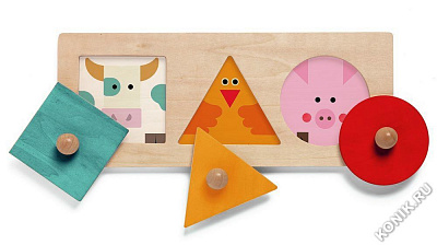 картинка Рамка-вкладыш "Формы" от магазина konik.ru