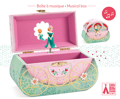 картинка Шкатулка музыкальная "Карета" от магазина konik.ru