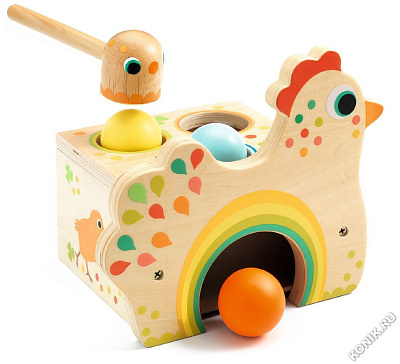 картинка Забивалка "Курочка" от магазина konik.ru