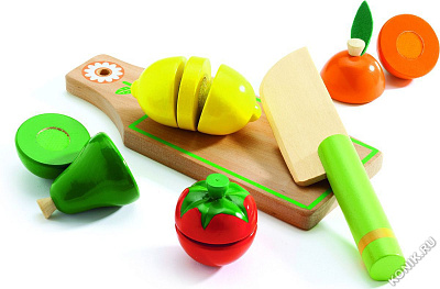 картинка Набор для сюжетно-ролевых игр SWEETS "Фрукты и овощи" от магазина konik.ru