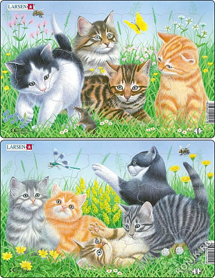 картинка Пазл «Котята», в ассортименте (2), 10 эл., шт от магазина konik.ru