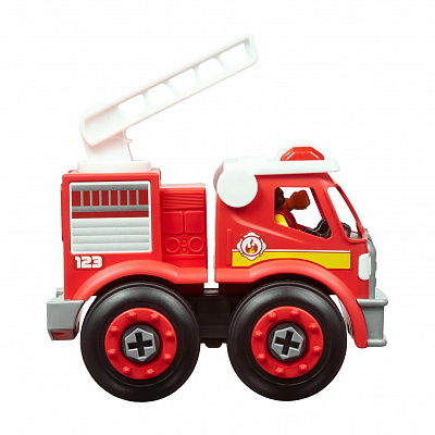 картинка Машинка-конструктор Nikko City Service «Пожарная машина» от магазина konik.ru