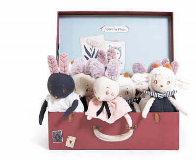 картинка Набор мягких игрушек Moulin Roty «Маленькая овечка» от магазина konik.ru