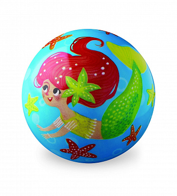 картинка Мяч Crocodile Creek «Русалка», 10 см. от магазина konik.ru