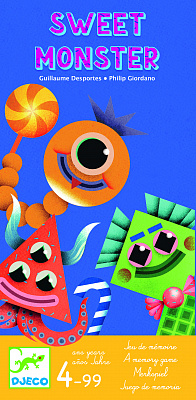 картинка Карточная игра Djeco «Смешной монстр» от магазина konik.ru