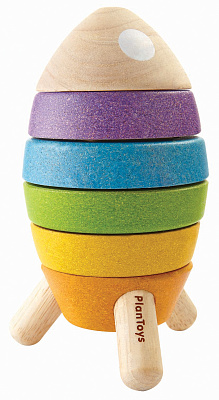 картинка Пирамидка "Ракета" от магазина konik.ru